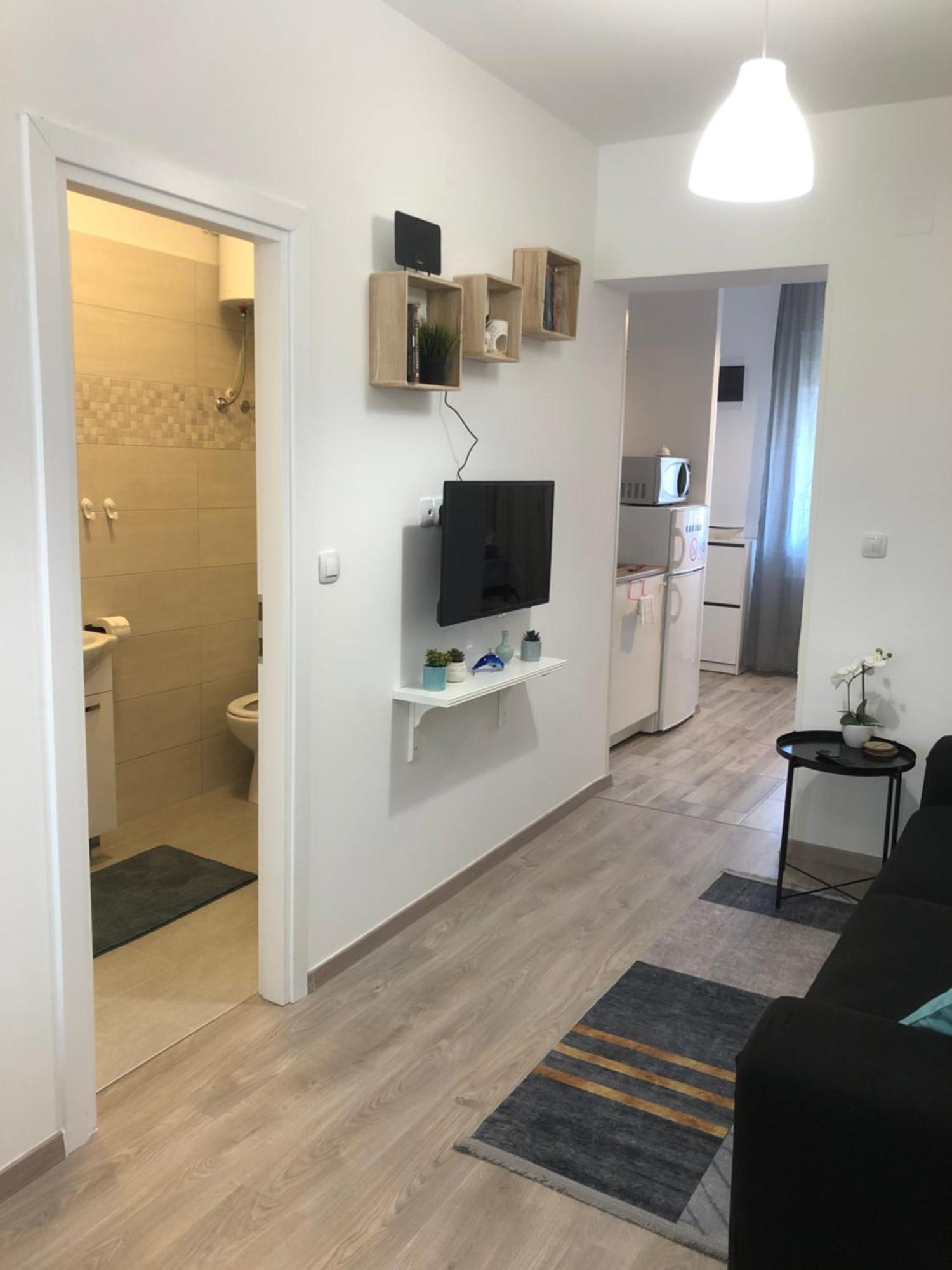 Studio Stipe- With Free Parking, Self Check-In 0-24 萨格勒布 外观 照片